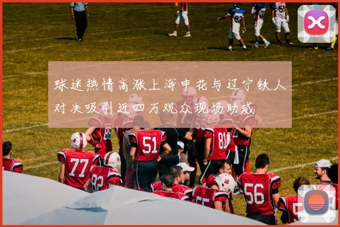 球迷热情高涨上海申花与辽宁铁人对决吸引近四万观众现场助威